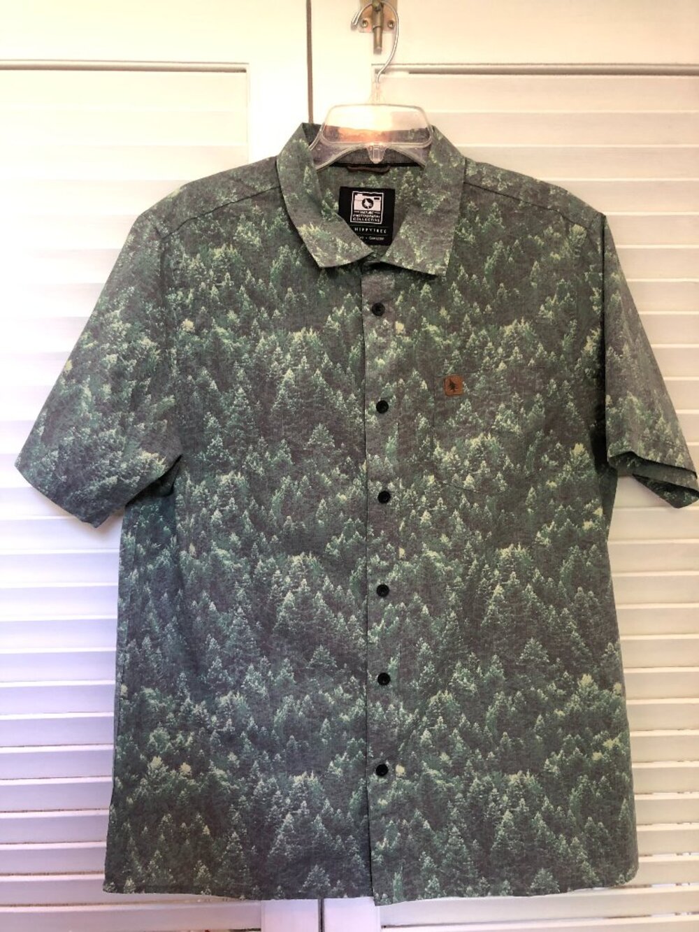 Hippytree Spruce Woven Shirt Nature Photography Collection trees